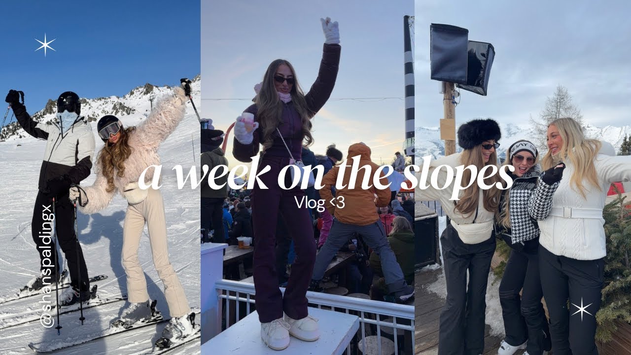 Неделя из жизни девушки в её лыжный сезон ⛷️🎀 (да, я плакала)