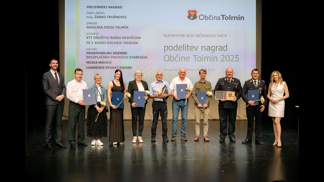 Slavnostna seja Občinskega sveta Občine Tolmin 2025