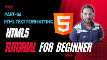 HTML Tutorial for Beginners in Bangla |  HTML Text Formatting -  Part 06