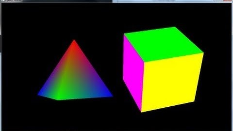 C# OpenGL Tutorial 5 : Rendering 3D Shapes