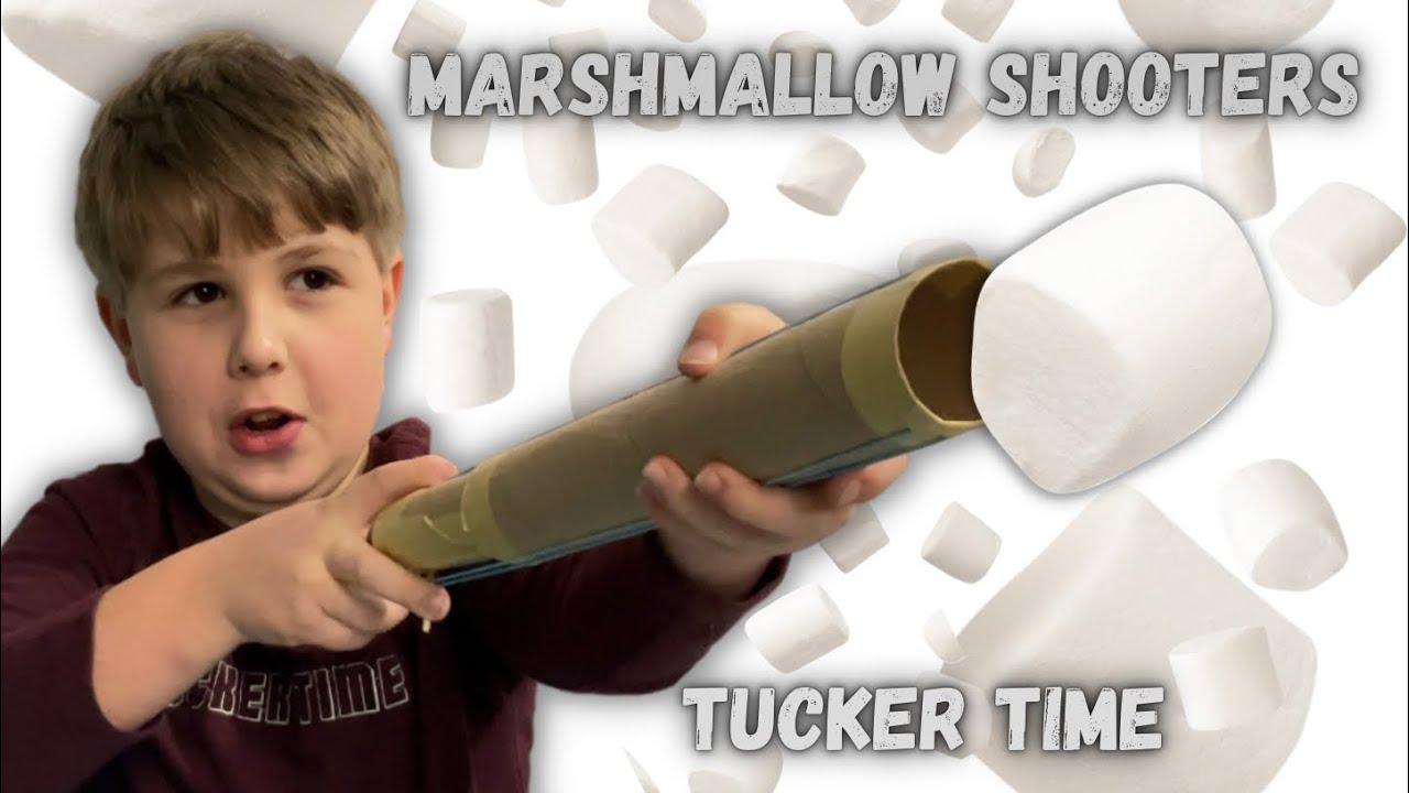 DIY Marshmallow Shooters🎯|TuckerTime - YouTube