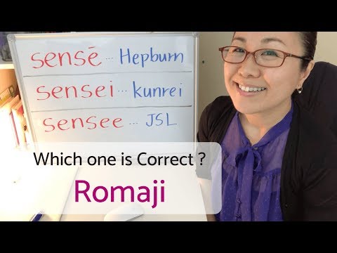 Japanese Romaji - Sensē, Sensei, Or Sensee?