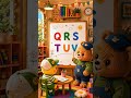 Learn ABCD with Bear and Duck | QRSTUV | Kids videos #shorts
