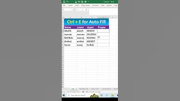 Change into lower, upper & Proper Case without formula in excel 🔥| #excel #excel tricks #shorts