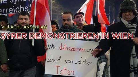 Nach Villach: SYRER-DEMO in WIEN | 23.02.2025