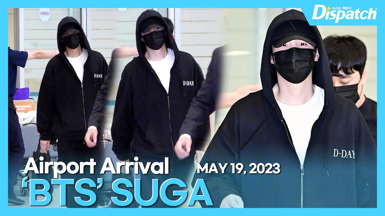 SUGA // ICN Airport Arrival