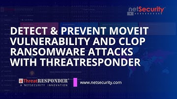 Detect and Neutralize Clop Ransomware Exploitation of MoveIT Vulnerability with ThreatResponder