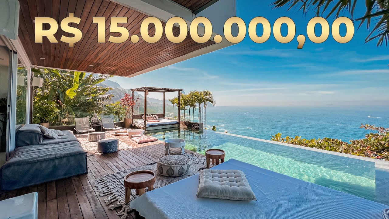 MANSÃO DE 5 ANDARES NO JOÁ COM VISTA DESLUMBRANTE!