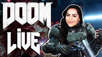 Blind Playthrough DOOM 2016 PART 2 | LIVE