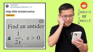 Help with antiderivative of 1/(2x). Is it 1/2*ln(2x)+C or 1/2ln(x)+C? Reddit calculus r/askmath