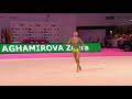 World Challenge Cup Guadalajara 2019   Aghamirova Zohra Ball AA