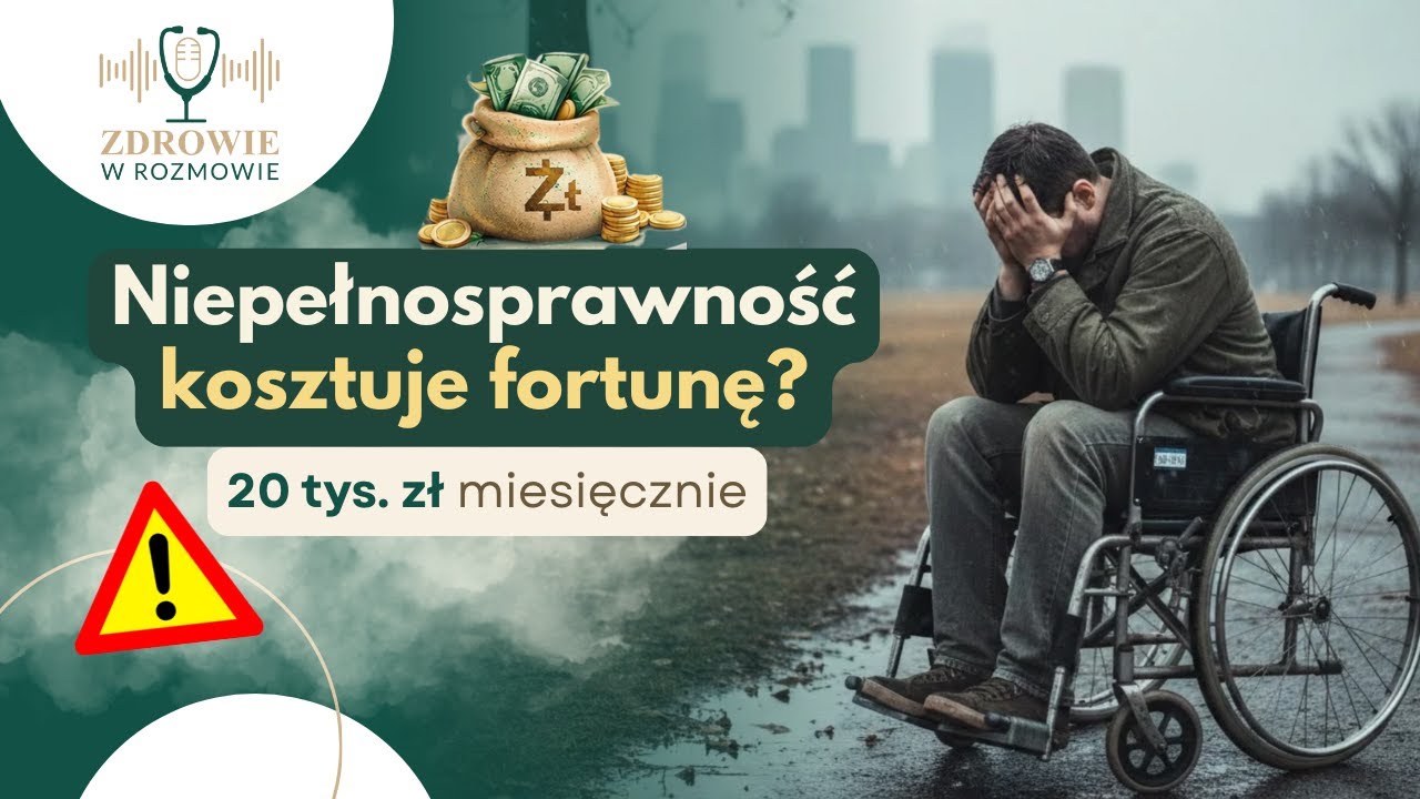 Ile w Polsce kosztuje niepełnosprawność? Nagła choroba może pochłonąć fortunę