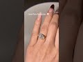 Oval Cut Semi Pave Lab-Grown Diamond Engagement Ring