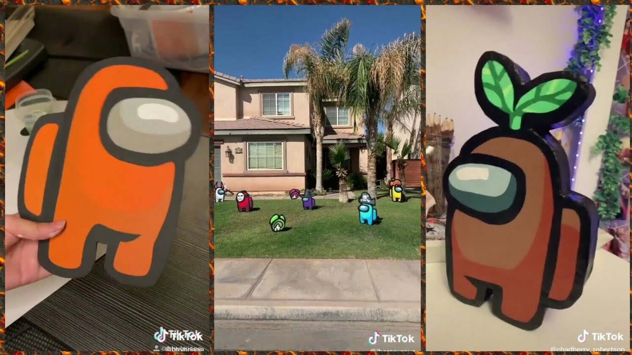 Among us crafts & DIYs part 1 ( cc ) YouTube