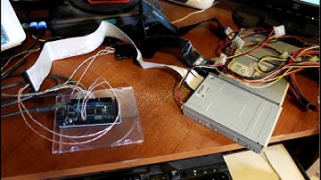 Tetris theme song on 3 floppy drives