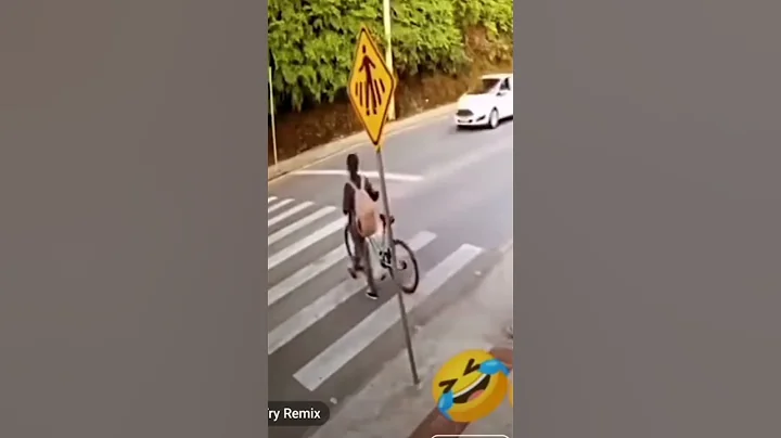 cycle funny accident #short