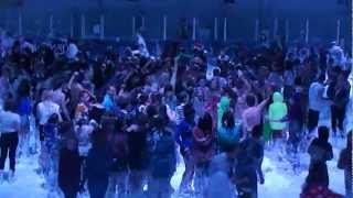 harlem shake at icesheffields foam party