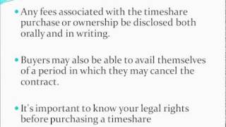What You Need To Know Before Buying A Timeshare