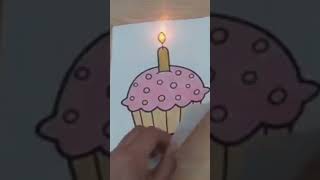 Cupe cake paper circuit, its fun
