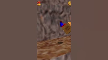 Mario 64 box jump is HARD #shorts
