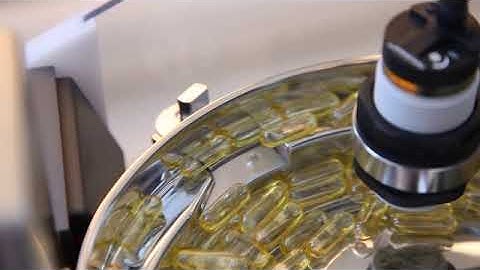 All sizes of capsules can be weighed with a CI Precision checkweigher