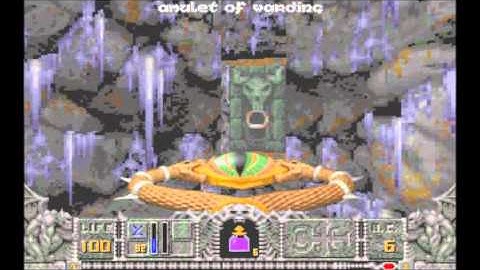 Hexen (MS-DOS) Intro und Gameplay
