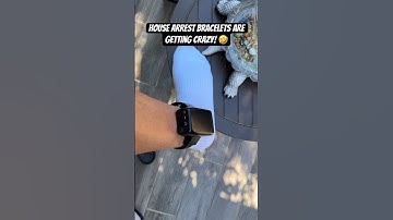 House Arrest Bracelets Are Getting Out of Hand! #crime #housearrest #prison #prisonlife #crimestory