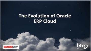 The Evolution of Oracle ERP Cloud Final