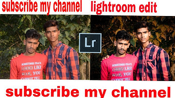 Lightroom cc v3.5.1 premium mobile tutorial | how to colour correction in lightroom as Edties