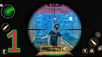 Zombie 3D Gun Shooter | Android GamePlay | Shooting Games No. 1