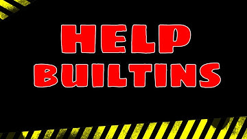 Find Help on Bash Built-in Commands