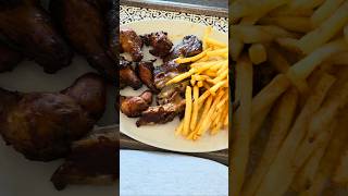Sticky Ribs, Crispy Wings & Fries… Food Heaven