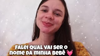 Falei qual vai ser o nome da minha bebê💓 e respondi algumas perguntas