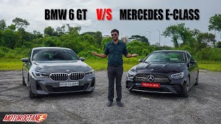 Mercedes E-Class vs BMW 6 GT Comparison