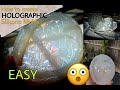 How To make Holographic Silicone Molds | EASY AT HOME #1