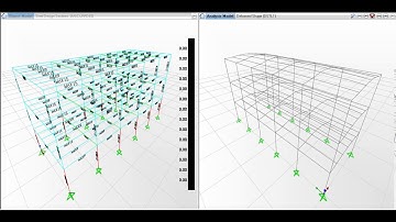 Structural Analysis by SAP2000 for optmization of steel profiles
