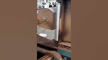 This is the process of scraping large pieces of wood using a special super sharp machine. #shorts