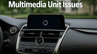2015-2017 Lexus models, prevent navigation system black screen, fix Bluetooth issues - factory TSB