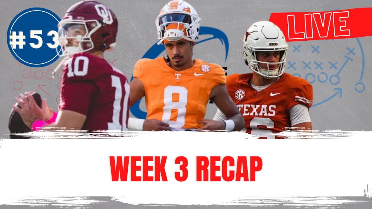 Week 3 Recap - YouTube