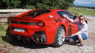 The ferrari f12 tdf is without doubt one of most spectacular new cars
on road at moment, with a howling v12 capable 780ps and every single
bit...