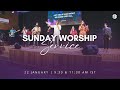 🔴 LIVE Sunday English Service | Live Online Church Service | City Harvest | January 22, 2023