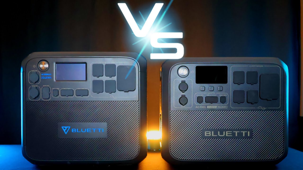Посмотрите перед покупкой! Bluetti AC200L против AC200MAX