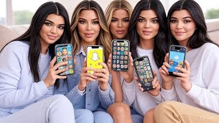 Kardashians & Jenners Reveal Their Favorite Phone Apps 📱 Kim, Khloe, Kourtney, Kendall & Kylie