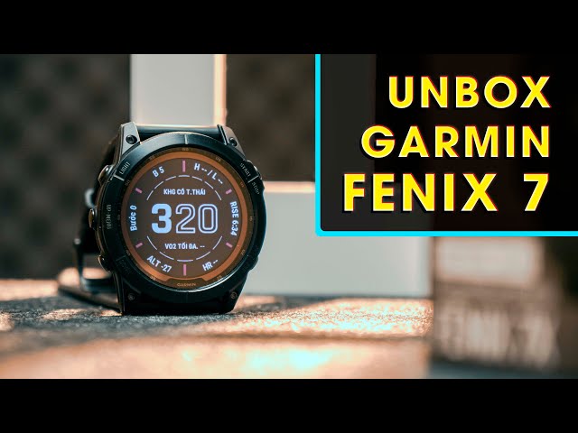 [UNBOXING] Garmin Fenix 7X - Sapphire Solar