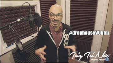Create Drops & Voiceovers - SCE EVENT GROUP - DropHouseVO Behind The Mic - Tony Tee Neto