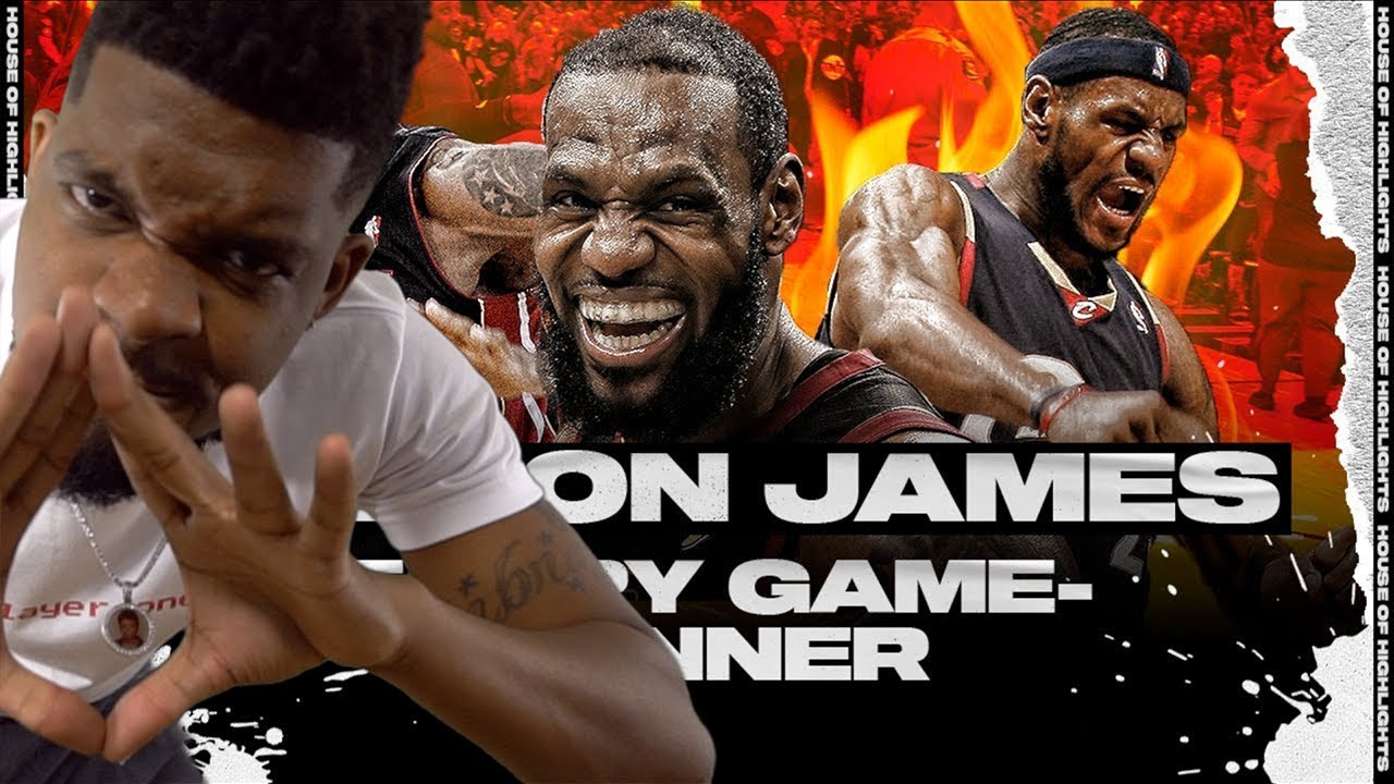 LeBron James EVERY CAREER GAMEWINNING SHOTS! YouTube