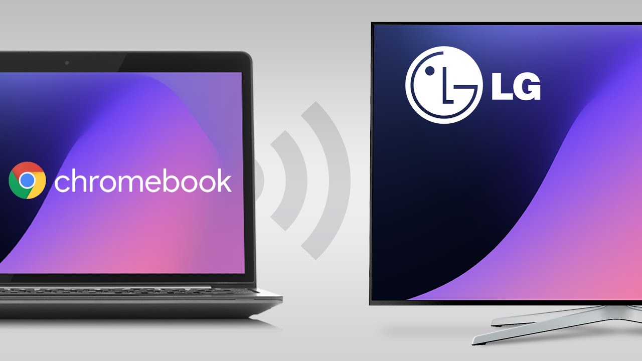 Chromebook To LG TV - YouTube