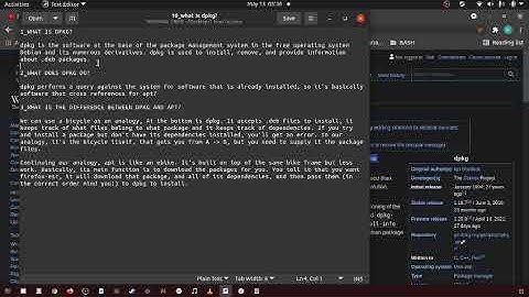 84 What is dpkg?