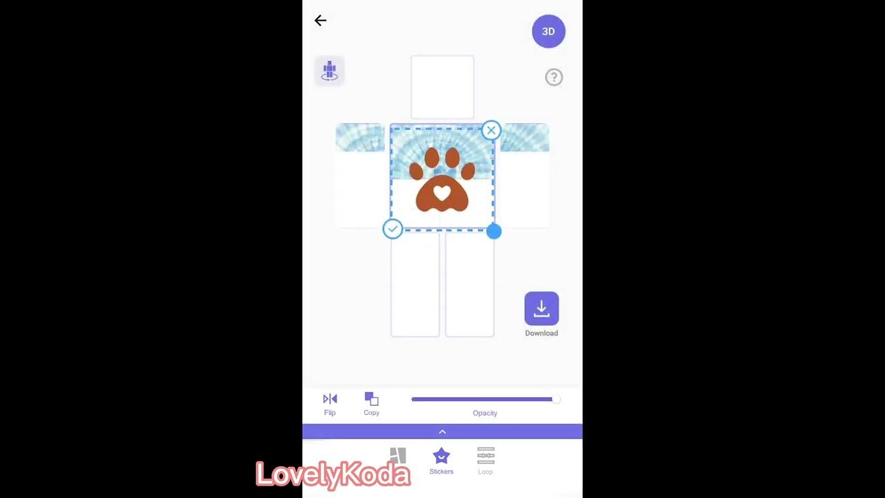 How to make clothes on Roblox! Step by step! YouTube