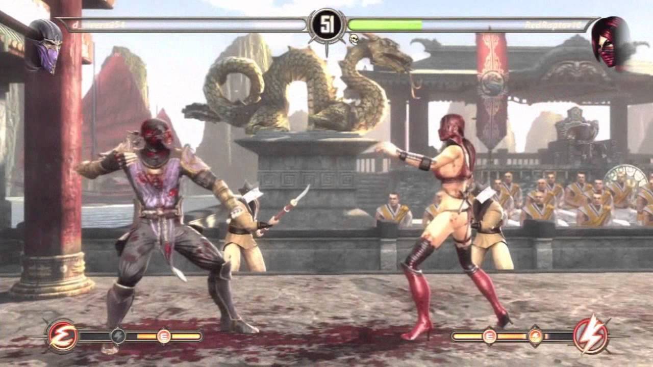 Mortal Kombat 9 (2011) online matches vs RedRaptor10